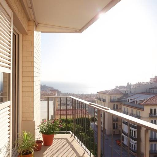 Appartement familial avec grand balcon offrant une vue dégagée dans le quartier résidentiel du Roucas Blanc à Marseille