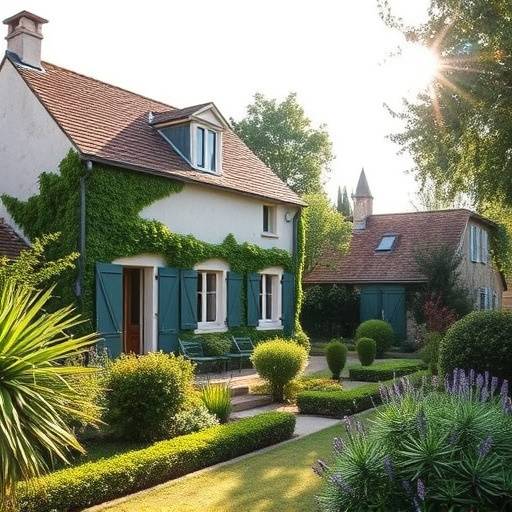 Maison de charme avec jardin arboré à Aix-en-Provence, située à quelques minutes du centre-ville historique
